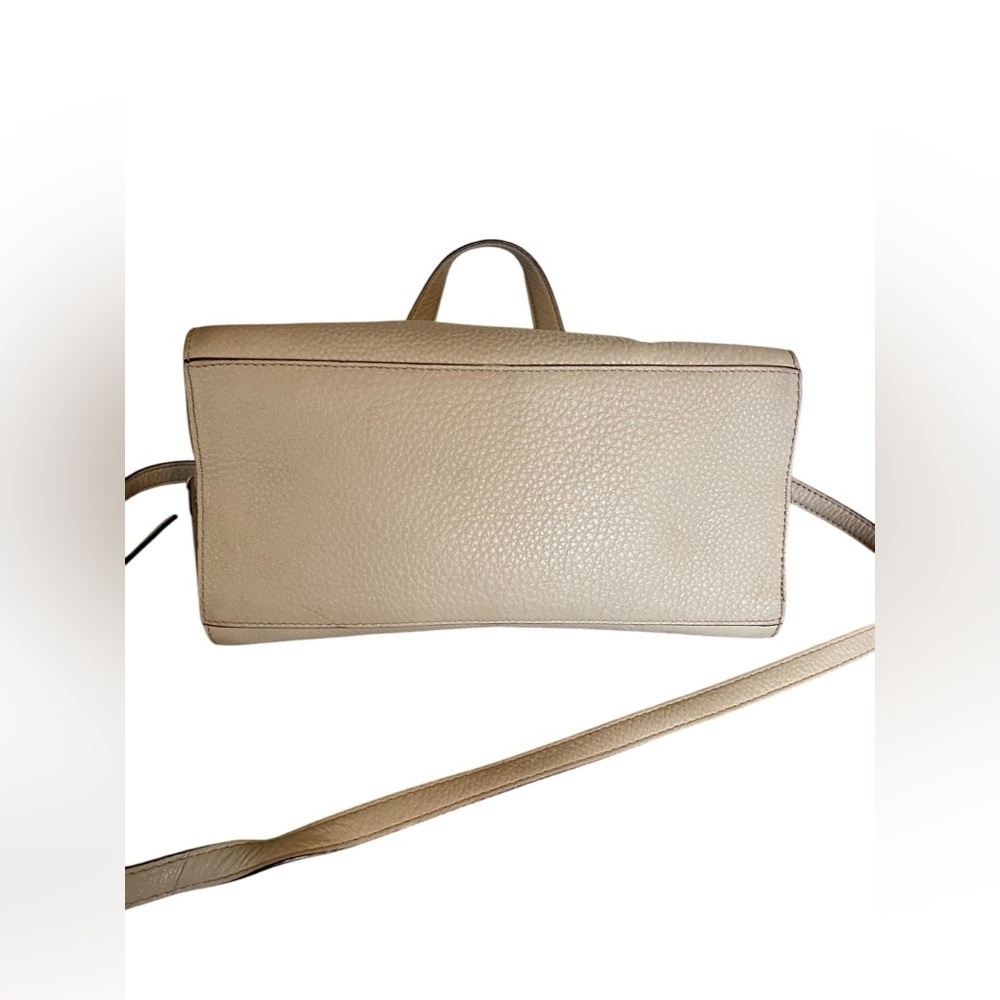 Kate Spade Tan Pebbled Leather Crossbody Bag Purse - Picture 3 of 5